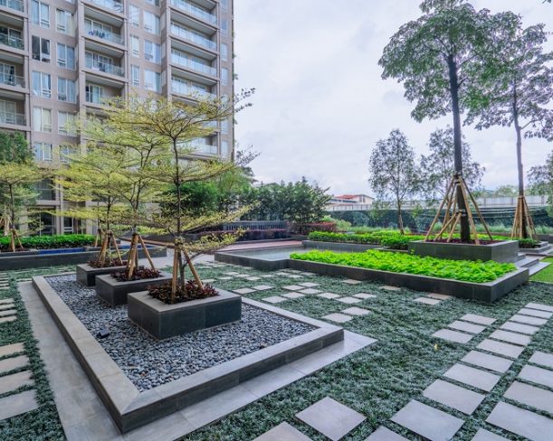 landmark residence - thematic garden